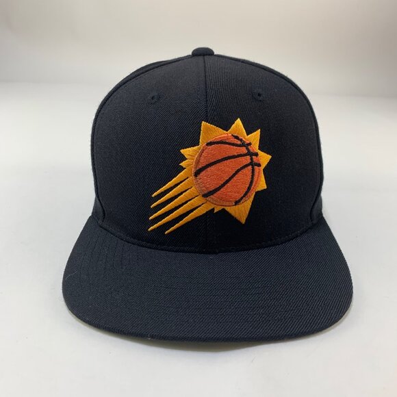 Phoenix Suns NBA Black Mitchell & Ness Snapback Hat - Picture 2 of 6